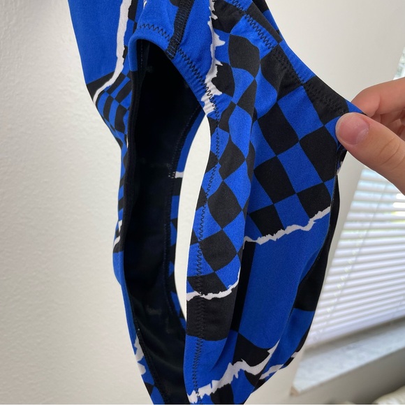 Speedo NEW with tags Blue and Black Endurance One Piece Size 28 Swimsuit - Picture 8 of 11